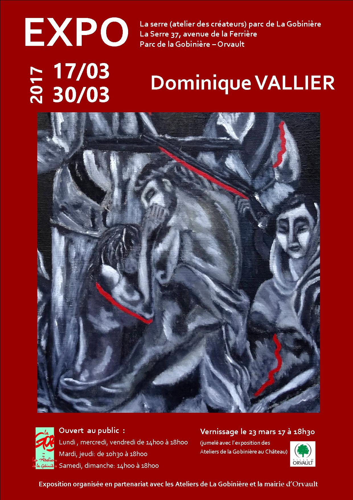 Exposition du 17/03 au 30/03 2017 La Serre des créateurs – Parc de la Gobinière